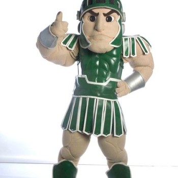 Spartan Trojan Knight Sparty Mascot Costume