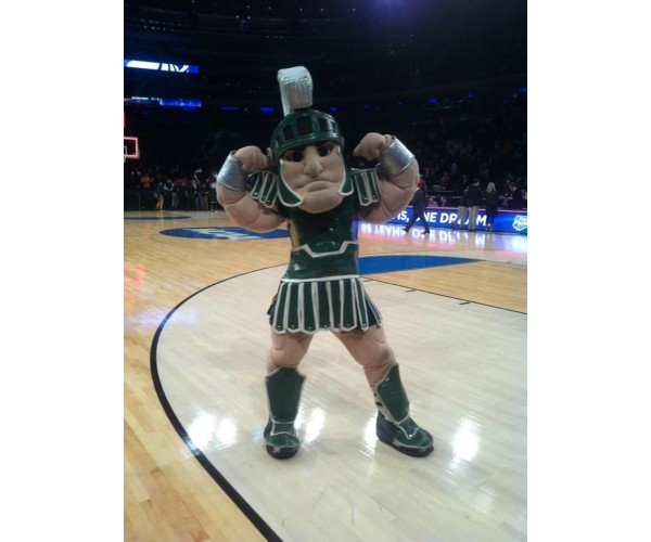 Realistic Spartan Trojan Knight Sparty Mascot Costume Realistic Spartan Trojan Knight Sparty Mascot Costume