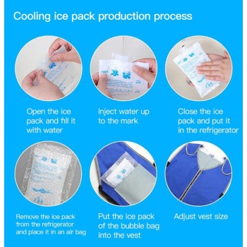 Ice Pack Cooling Vest Ice Pack Cooling Vest