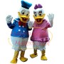 Classic Verson Donald Duck Couple Mascot Costume