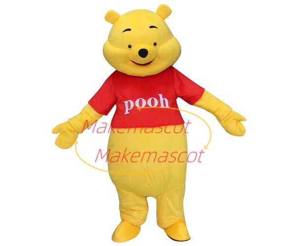 Lovely Cartoon Winnie the Pooh Mascot Costume