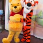 Harmonious Pooh Bear and Tigger Friends Mascot Costume