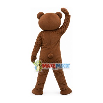 Adult Cartoon Brown Bear Mascot Costume Adult Cartoon Brown Bear Mascot Costume