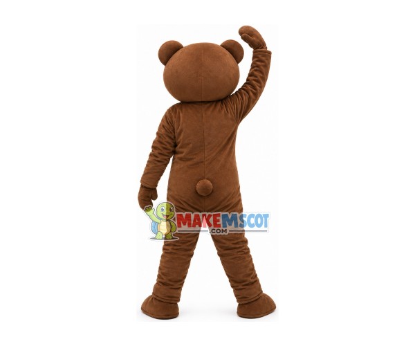 Adult Cartoon Brown Bear Mascot Costume Adult Cartoon Brown Bear Mascot Costume