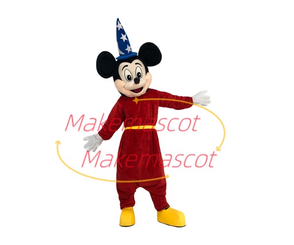 Mickey In the Jumpsuit Mascot Costume For Christmas