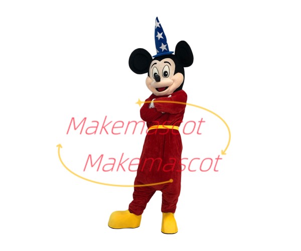 Mickey In the Jumpsuit Mascot Costume For Christmas