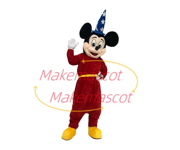 Mickey In the Jumpsuit Mascot Costume For Christmas