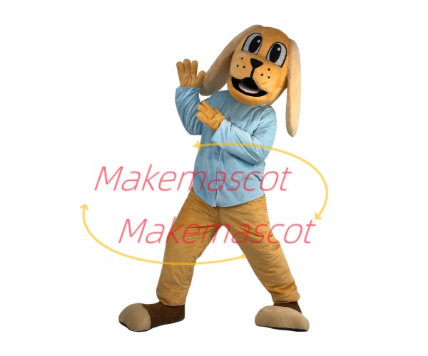 Domestic Dog of Standing Version Mascot Costume