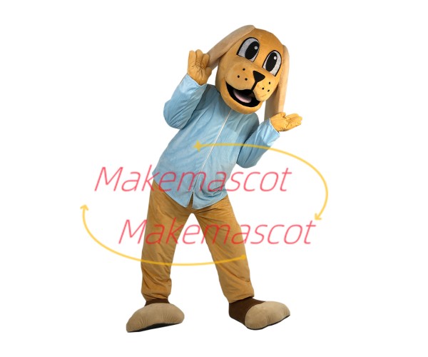 Domestic Dog of Standing Version Mascot Costume