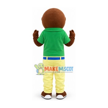 Civil Servant Sloth Lightning Cartoon Mascot Costume