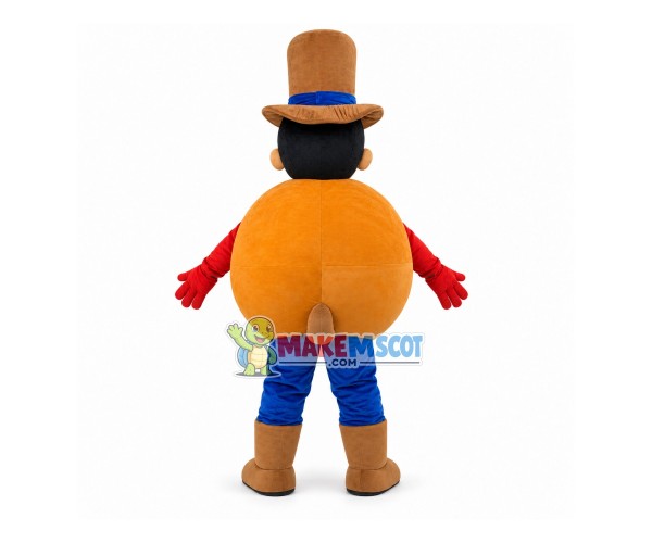 Bright Puppet With Chubby Body Mascot Costume Bright Puppet With Chubby Body Mascot Costume