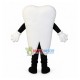 Sturdy Pure White Tooth Cartoon Mascot Costume Sturdy Pure White Tooth Cartoon Mascot Costume