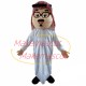 Rich Arab Man Wearing Glasses Mascot Costume Rich Arab Man Wearing Glasses Mascot Costume