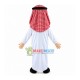 Rich Arab Man Wearing Glasses Mascot Costume Rich Arab Man Wearing Glasses Mascot Costume