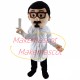 Guiding Expert Holding Drawings Mascot Costume Guiding Expert Holding Drawings Mascot Costume