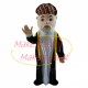 Friendly White Beard Indian Grandpa Mascot Costume Friendly White Beard Indian Grandpa Mascot Costume