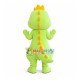 Festive The Light Green Baby Dinosaur Mascot Costume Festive The Light Green Baby Dinosaur Mascot Costume
