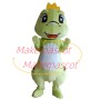Festive The Light Green Baby Dinosaur Mascot Costume