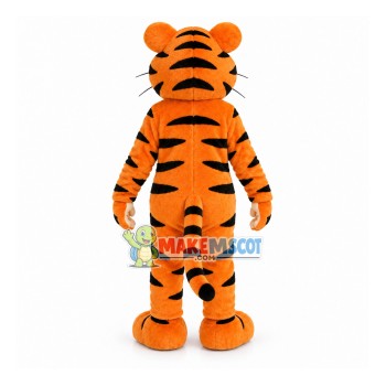 Docile The Adult Size Tiger Mascot Costume Docile The Adult Size Tiger Mascot Costume