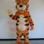 Docile The Adult Size Tiger Mascot Costume