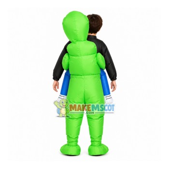 Inflatable Green Alien Mascot Costume for Kids Inflatable Green Alien Mascot Costume for Kids