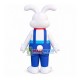 Inflatable Splendid Christmas Bunny Mascot Costume Inflatable Splendid Christmas Bunny Mascot Costume