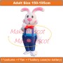 Inflatable Splendid Christmas Bunny Mascot Costume