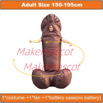 Inflatable Adult Penis Mascot Costume Inflatable Adult Penis Mascot Costume