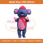 Large Winter Rat Inflatable Mascot Costume