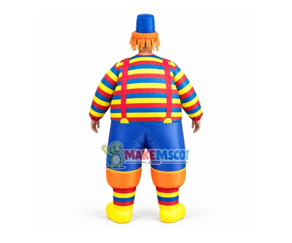 Inflatable Halloween Clown Mascot Costume Inflatable Halloween Clown Mascot Costume