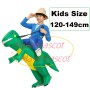 Kids Size Inflatable Walking Dinosaur Mascot Costume
