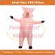 Pink Big-faced Pig Mascot Inflatable Costume Pink Big-faced Pig Mascot Inflatable Costume