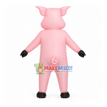 Pink Big-faced Pig Mascot Inflatable Costume Pink Big-faced Pig Mascot Inflatable Costume