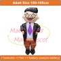 Kind the Old Gentleman Inflatable Mascot Costume