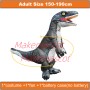 Inflatable Fierce Tyrannosaurus Mascot Costume
