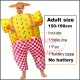 Amusement Park Clown Inflatable Mascot Costume
