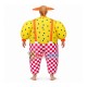 Amusement Park Clown Inflatable Mascot Costume