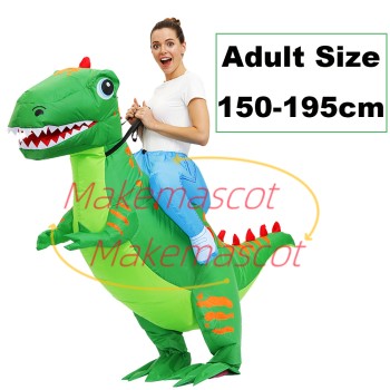 Inflatable Adult Riding Dinosaur Mascot Costume Inflatable Adult Riding Dinosaur Mascot Costume