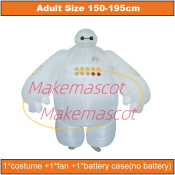 Emoji Baymax Inflatable Mascot Costume Emoji Baymax Inflatable Mascot Costume