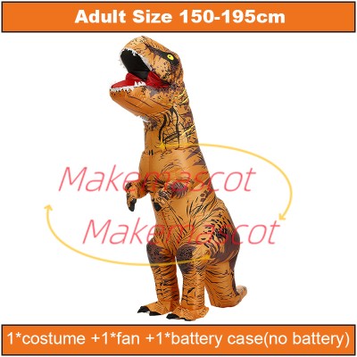 Adult Inflatable Tyrannosaurus Mascot Costume