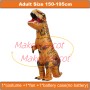 Adult Inflatable Tyrannosaurus Mascot Costume