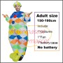 Colored Shower Hat Clown Mascot Costume Inflatable