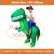 Angry Riding Dinosaur Mascot Costume Inflatable Angry Riding Dinosaur Mascot Costume Inflatable