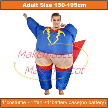 Flash Man Inflatable Mascot Costume Flash Man Inflatable Mascot Costume