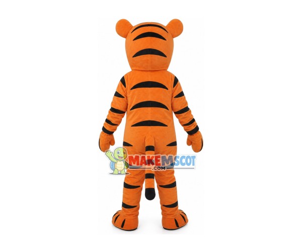 Impulsive Tigger Cartoon Mascot Costume Impulsive Tigger Cartoon Mascot Costume