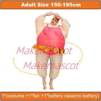 Female Sumo Wrestler Inflatable Mascot Costume Female Sumo Wrestler Inflatable Mascot Costume