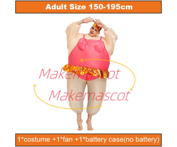 Female Sumo Wrestler Inflatable Mascot Costume Female Sumo Wrestler Inflatable Mascot Costume
