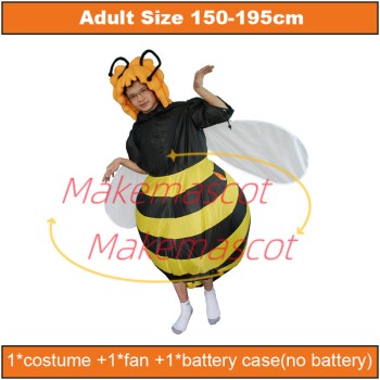Flying Large Bee Inflatable Mascot Costume Flying Large Bee Inflatable Mascot Costume