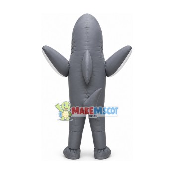 Adult Size Bright Shark Inflatable Mascot Costume Adult Size Bright Shark Inflatable Mascot Costume