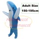 Adult Size Bright Shark Inflatable Mascot Costume Adult Size Bright Shark Inflatable Mascot Costume